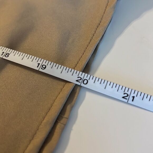 𝅺unbranded tan camisole square neck and back skinny straps nonadjustable SZ XL - Picture 11 of 11